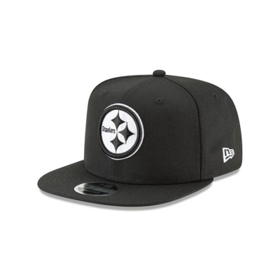 Pittsburgh Steelers Gorra | New Era NFL High Crown 9fifty Snapback Cap Mexico - Negros